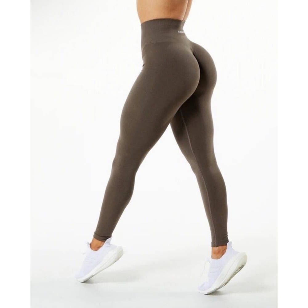 NWT!! Alphalete Amplify Legging, Mocha, Size S